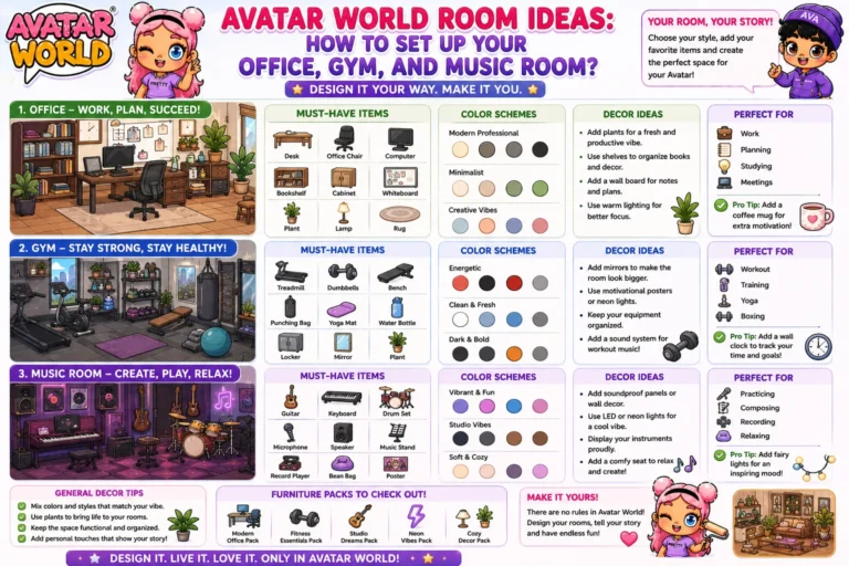 Avatar World Room Ideas