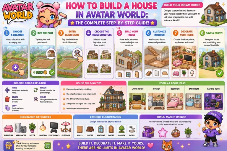 Build a House in Avatar World