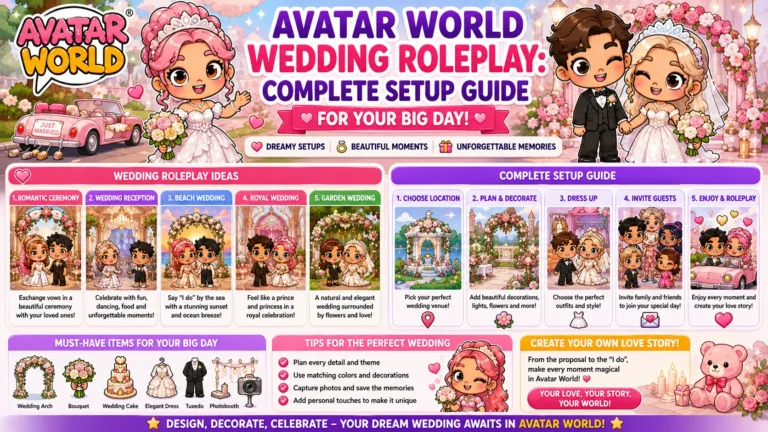 Avatar World Wedding Roleplay