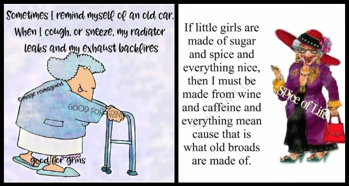 A Grandmother Tries To Tell Old Ladies To Be Happy Through Her 20 Jokes