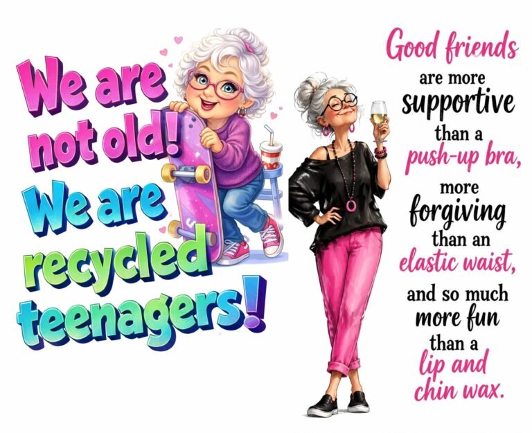 20 Funny Old Age Humorous Jokes That Will Make Old Ladies Laugh And Smile
