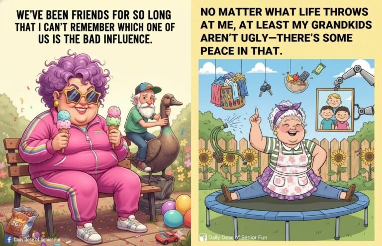 20 Jokes Shows How Elderly Ladies Turn Ordinary Homes Into Happy Places